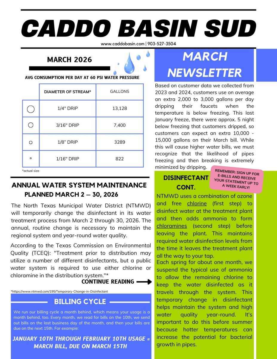 March Newsletter 2026